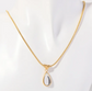 Elegant Ocean Water Drop Necklace