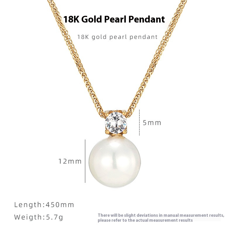 Seafoam Pearl Pendant