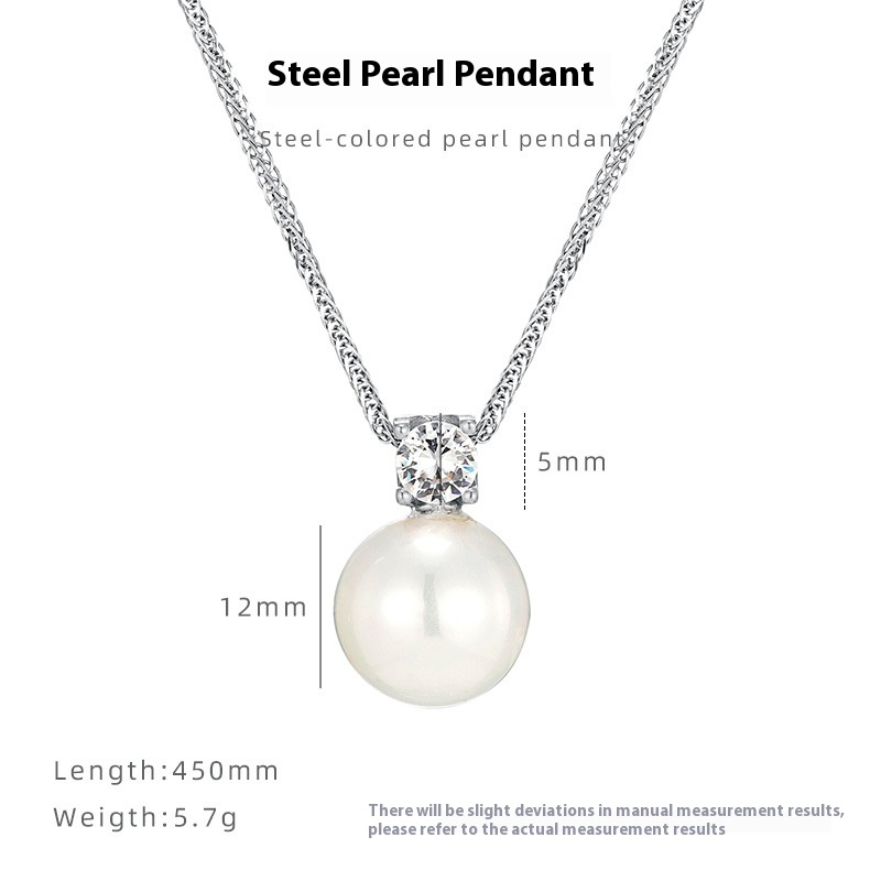 Seafoam Pearl Pendant