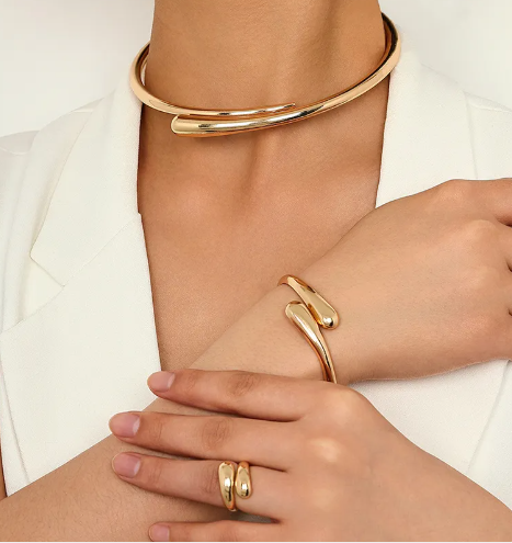 Geometric Jewelry Set
