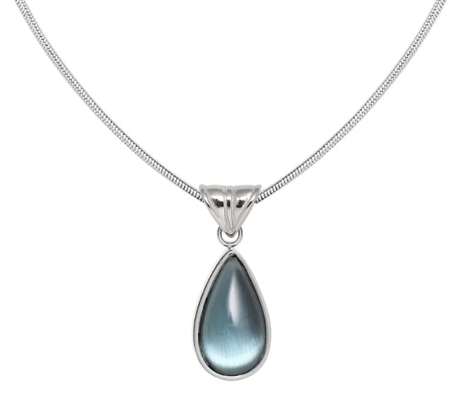 Elegant Ocean Water Drop Necklace