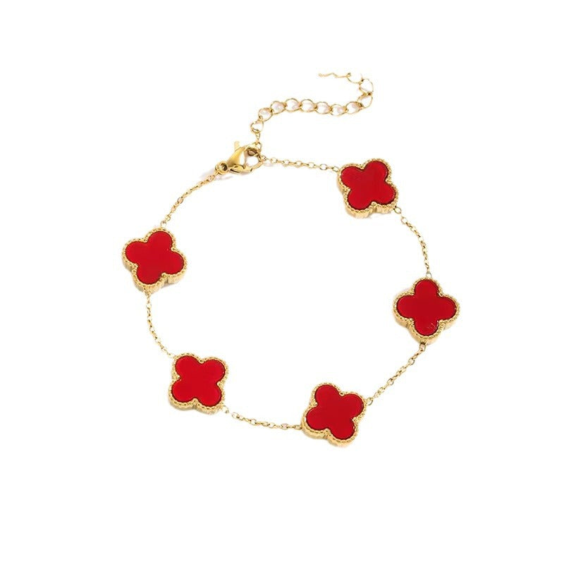 Clover Charm Bracelet