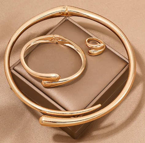 Geometric Jewelry Set