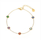 Distressed Pendant Bracelet