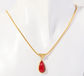 Elegant Ocean Water Drop Necklace