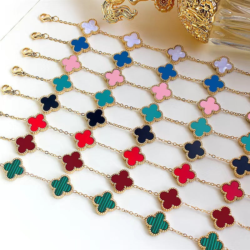 Clover Charm Bracelet