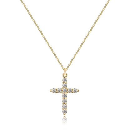 Luxora Cross Crown Necklace