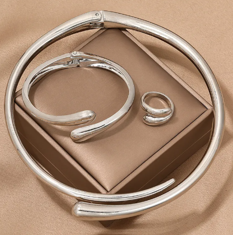 Geometric Jewelry Set