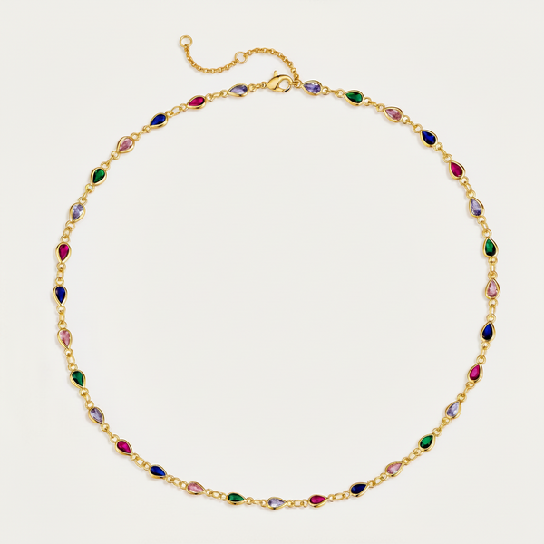 Rainbow Dainty Choker