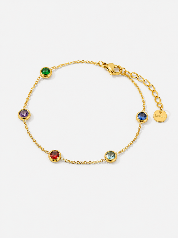 Distressed Pendant Bracelet