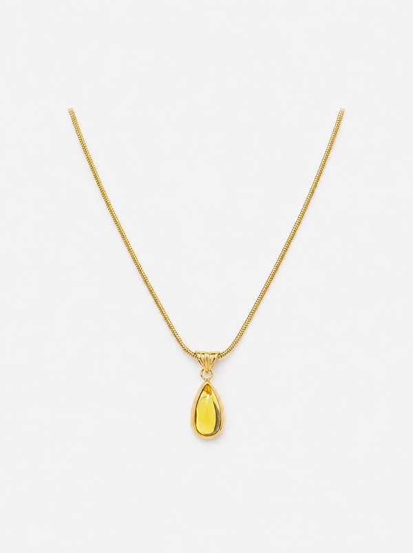 Elegant Ocean Drop Necklace
