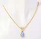 Elegant Ocean Water Drop Necklace