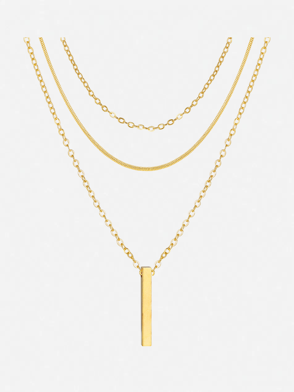 Layered Pendant Necklace